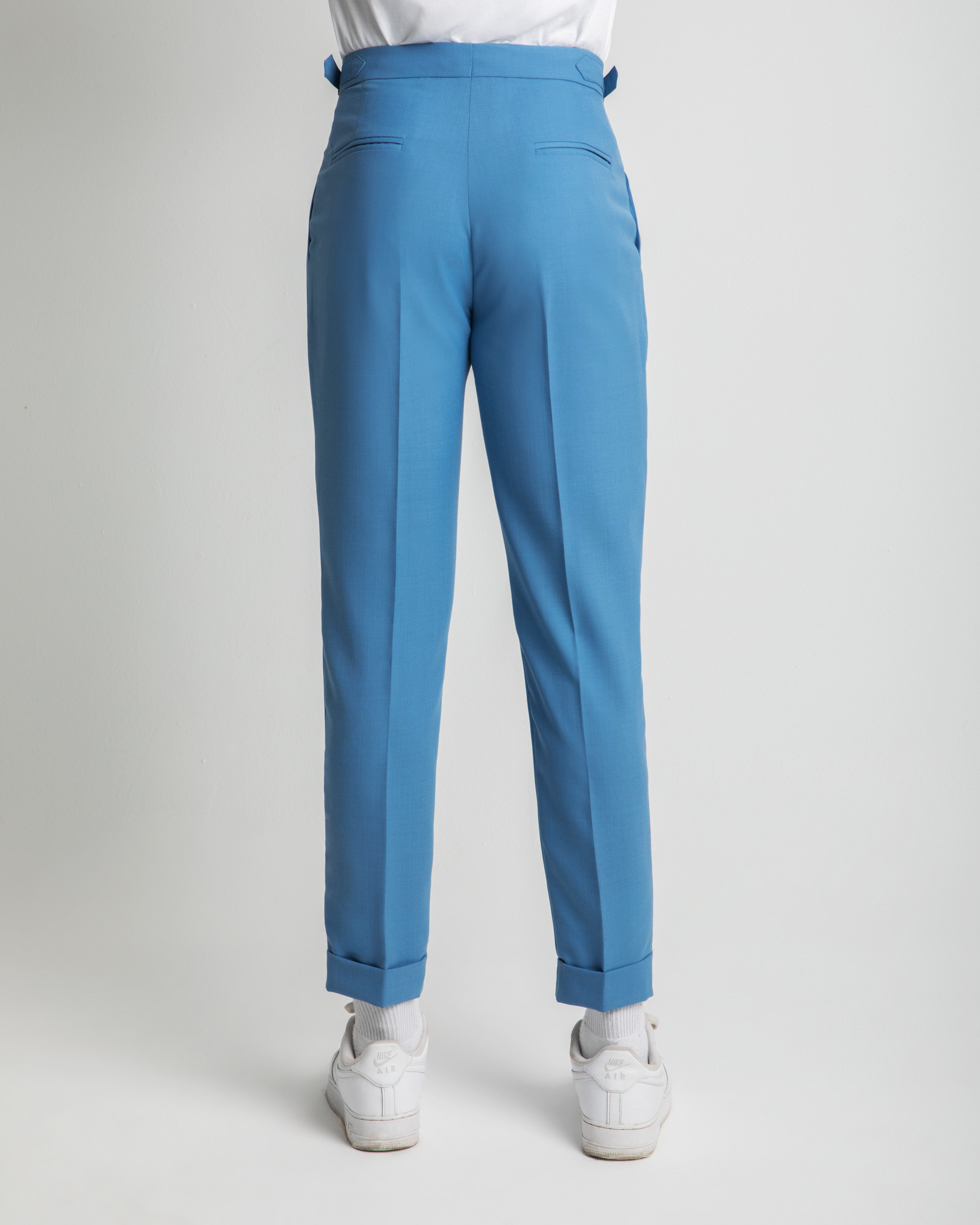 Pantalone 1 Alto Blu Pastel | scalawear.com